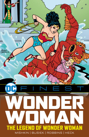 Book cover for DC Finest: Wonder Woman: The Legend of Wonder Woman