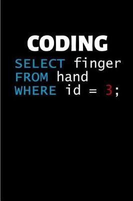 Book cover for Coding Select finger from hand where id = 3;