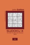 Book cover for Sudoku X - 120 Easy To Master Puzzles 12x12 - 6