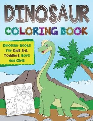 Book cover for Dinosaur Coloring Book