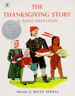 Book cover for The Thanksgiving Story