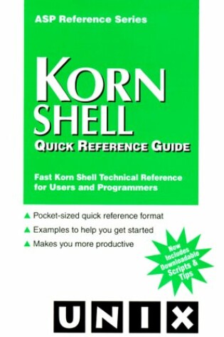 Cover of Korn Shell Quick Reference Guide