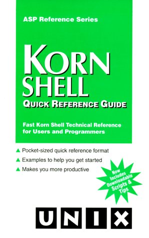 Book cover for Korn Shell Quick Reference Guide