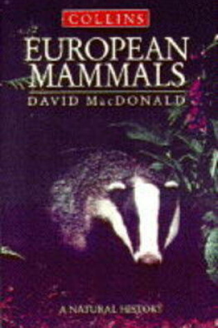 Cover of European Mammals