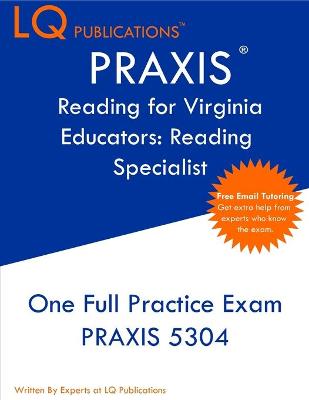 Book cover for PRAXIS Reading for Virginia Educators Reading Specialist