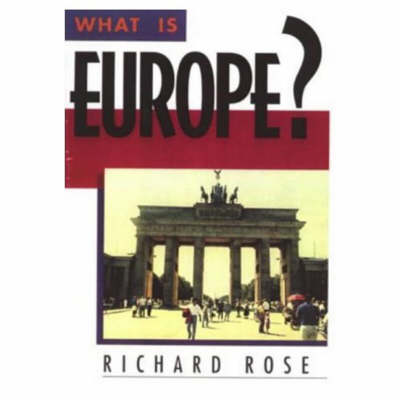 Book cover for What Is Europe?