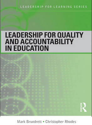 Book cover for Leadership for Quality and Accountability in Education