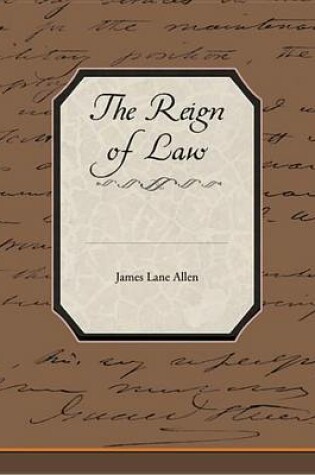 Cover of The Reign of Law (eBook)