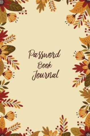 Cover of Password Book Journal