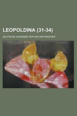 Cover of Leopoldina (31-34 )