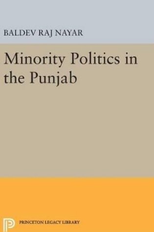 Cover of Minority Politics in the Punjab