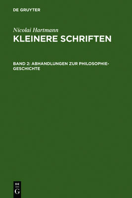 Book cover for Abhandlungen Zur Philosophie-Geschichte