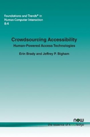 Cover of Crowdsourcing Accessibility