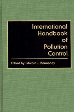 Cover of International Handbook of Pollution Control