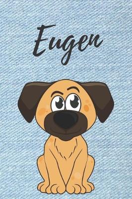 Book cover for personalisiertes Notizbuch Hunde / Malbuch / Kritzelbuch / Tagebuch / Notizheft / Journal / DIN A5 / Geschenke Eugen