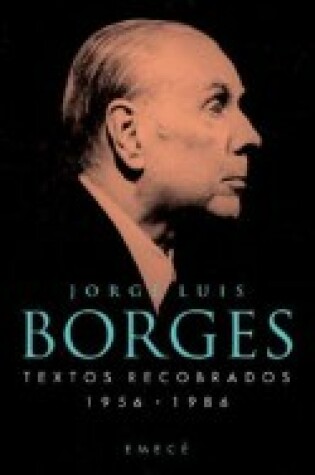 Cover of Textos Recobrados, 1956-1986