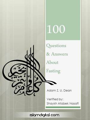 Book cover for 100+ Questions and Answers About Fasting