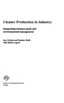 Book cover for Cleaner Production in Industry