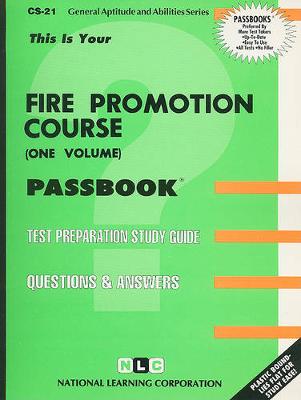 Book cover for FIRE PROMOTION COURSE (ONE VOLUME)