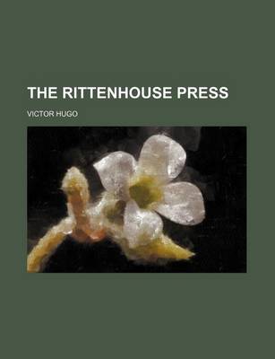 Book cover for The Rittenhouse Press