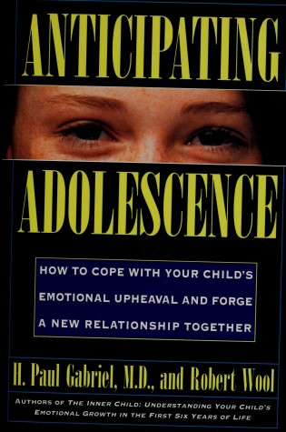Cover of Anticipating Adolescence