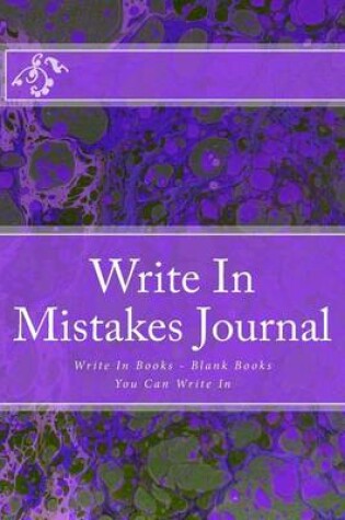 Cover of Write In Mistakes Journal