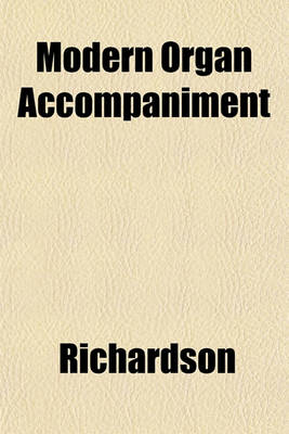 Book cover for Modern Organ Accompaniment