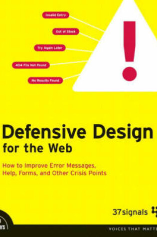Cover of Defensive Design for the Web