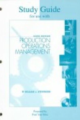 Cover of Study Guide for Use with Production Operations Management