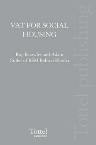 Cover of VAT for Social Housing