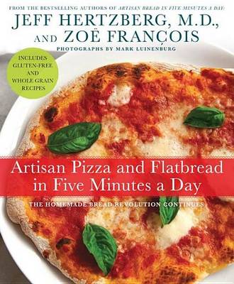 Book cover for Artisan Pizza and Flatbread in Five Minutes a Day