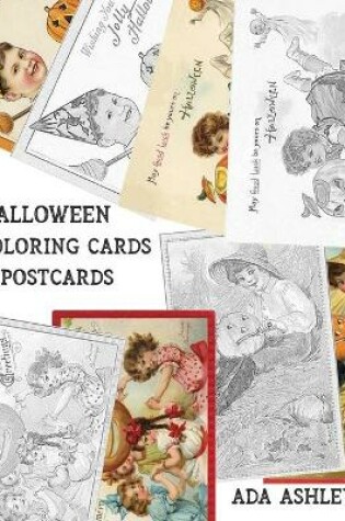 Cover of Halloween Coloring Cards & Postcards