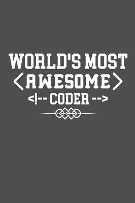 Book cover for World's Most Awesome Coder