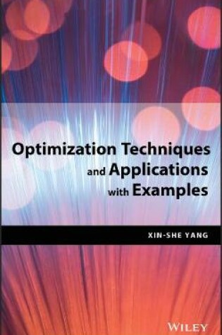 Cover of Optimization Techniques and Applications with Examples