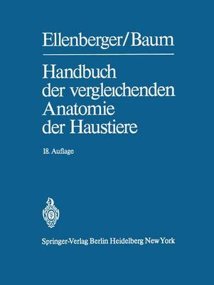 Book cover for Handbuch Der Vergleichenden Anatomie Der Haustiere