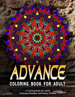 Book cover for ADVANCED COLORING BOOKS FOR ADULTS - Vol.18