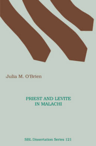 Cover of Priest and Levite in Malachi