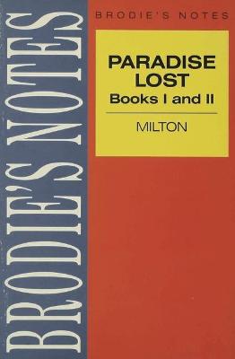 Book cover for Milton: Paradise Lost