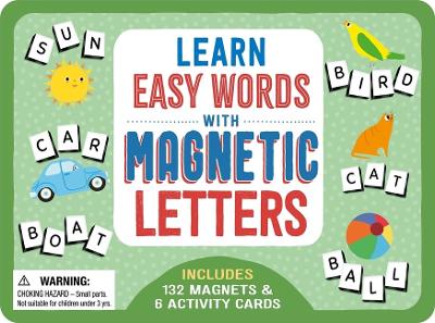 Book cover for Learn Easy Words with Magnetic Letters