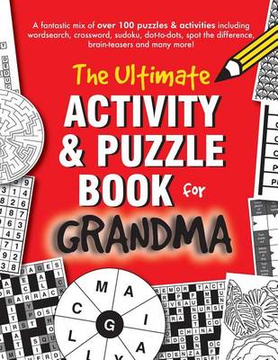 Book cover for The Ultimate Activity & Puzzle Book for Grandma