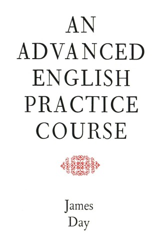 Book cover for Advanced English Practice Course