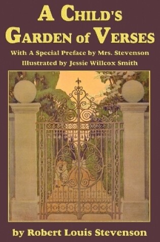 Cover of A Child's Garden of Verses, with a special preface by Mrs. Stevenson