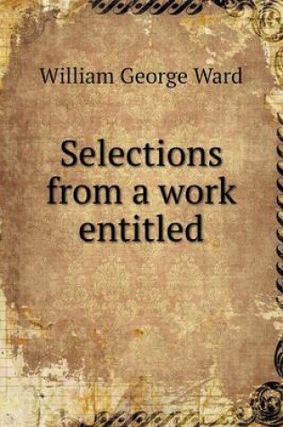 Cover of Selections from a work entitled