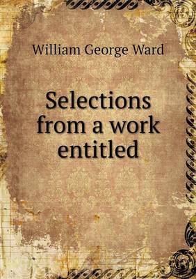 Book cover for Selections from a work entitled