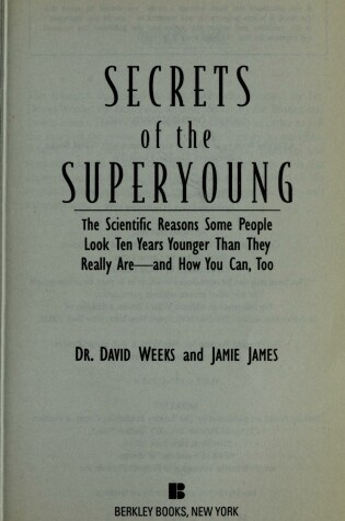Cover of Secrets of the Superyoung
