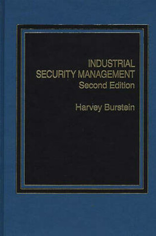 Cover of Industrial Security Management