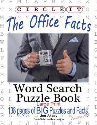 Book cover for Circle It, The Office Facts, Word Search, Puzzle Book