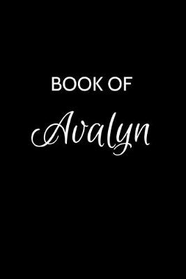 Book cover for Book of Avalyn