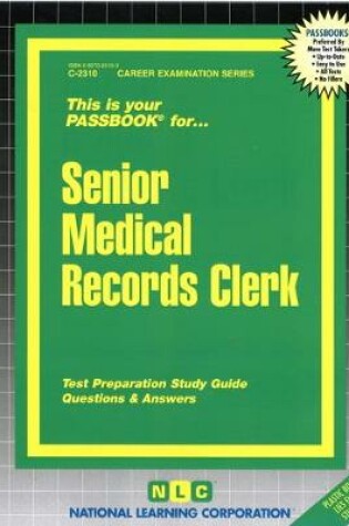 Cover of Senior Medical Records Clerk