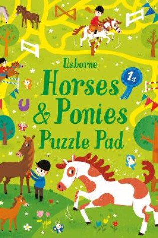Cover of Horses and Ponies Puzzles Pad